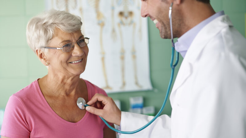 preparing an elderly parent for a doctor's appointment